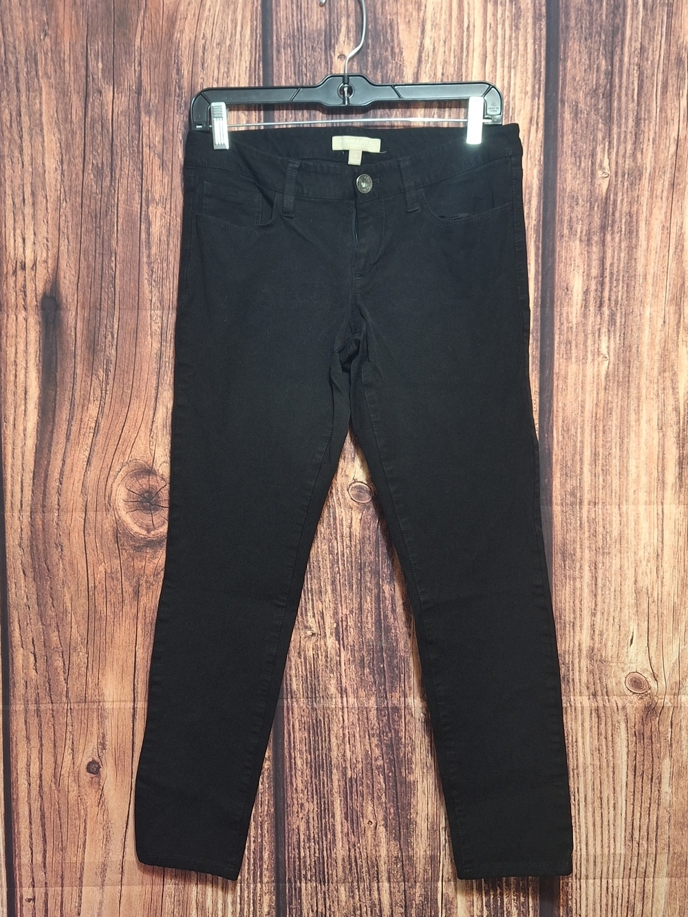 Banana Republic Black Sloan Fit Cropped/ankle Jeans Size 4